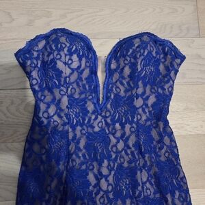 Xscape Lace Prom Dress